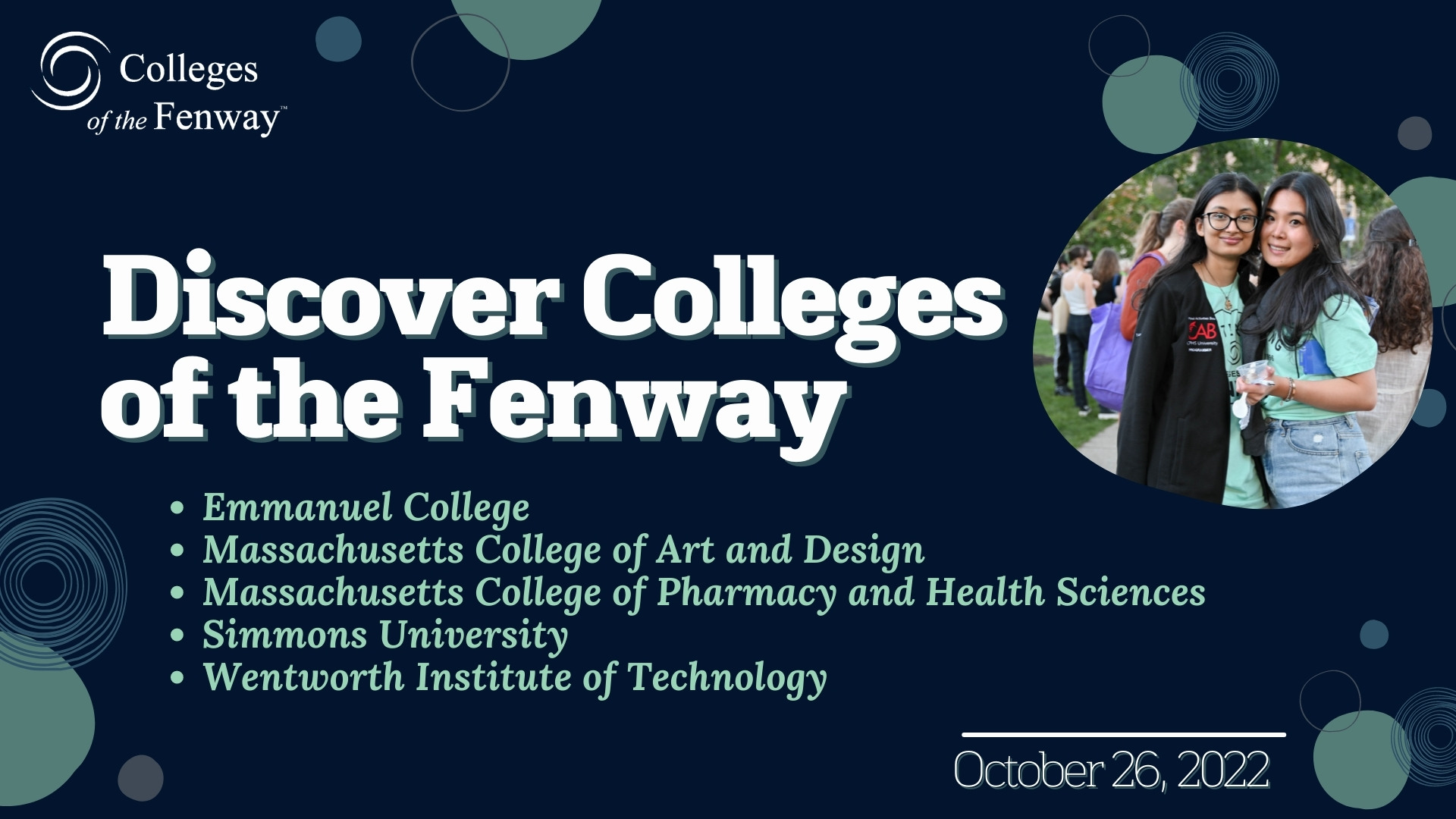 Discover the Colleges of the Fenway