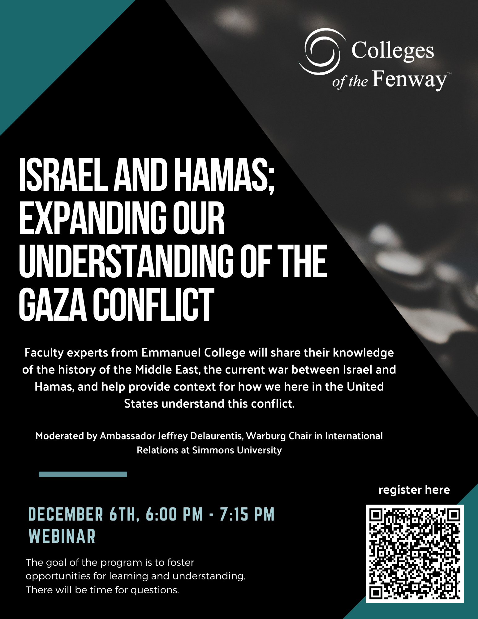 Israel and Hamas; expanding our understanding of the Gaza conflict